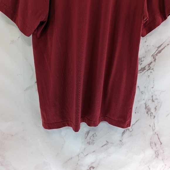 Life Is Good T Shirt Womens Small Red Snowman Winter Chillin And Grillin Cookout - Picture 8 of 9